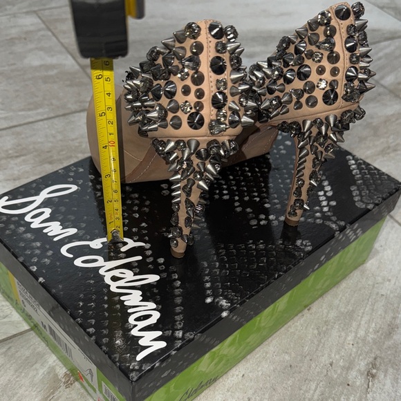 Size 6- Roza Nude- Spike Heels- Sam Edelman - Picture 9 of 10